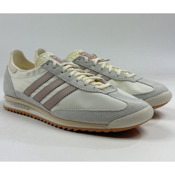 Adidas Originals SL 72 OG Off White Taupe Womens Shoes Sneakers Low JH7394 - Picture 2 of 11